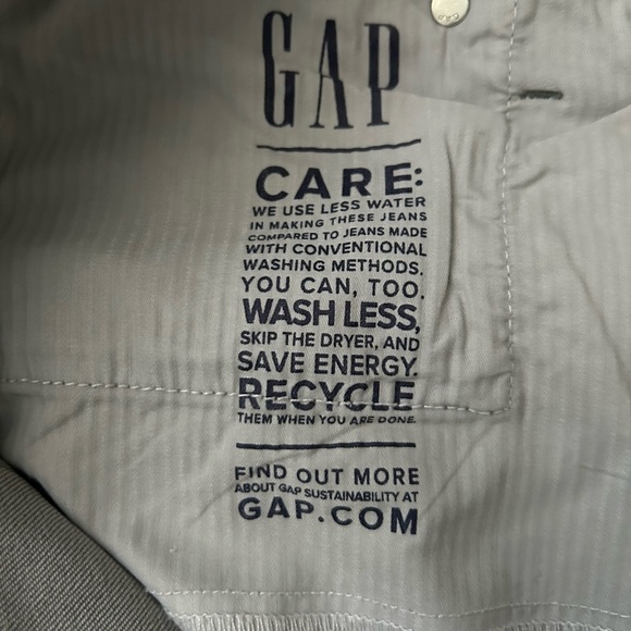 Gap Vintage slim sky-high, grey gray jeans, womens size 35 / 20 R New with tags - Picture 8 of 10